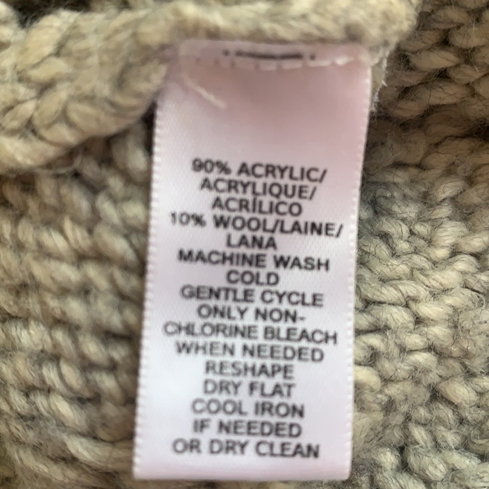 LOFT Gray Sweater Size M - Picture 4 of 4